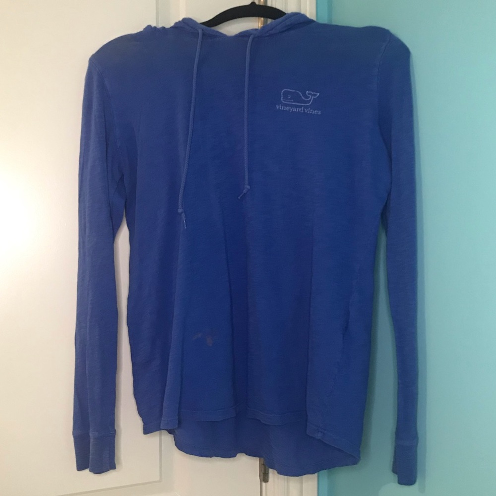 2 for 22 vineyard blue hoodie boat top